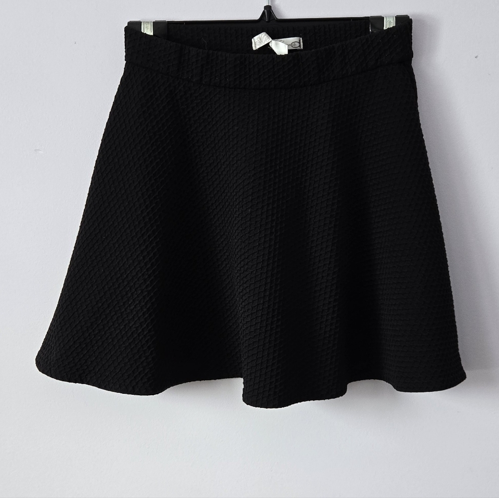Dynamite Textured Skater Skirt